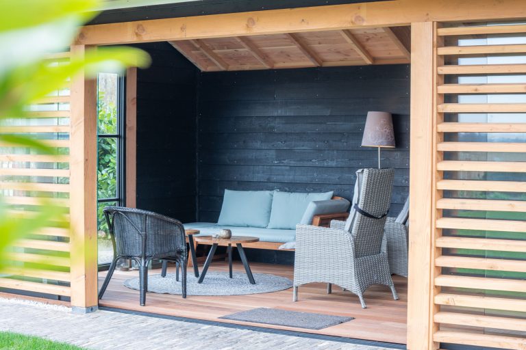 PVC vloer buiten geschikt voor overkapping, balkon en veranda