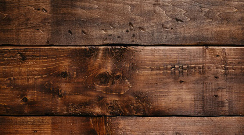 "Topview van een tweedehands houten vloer"
