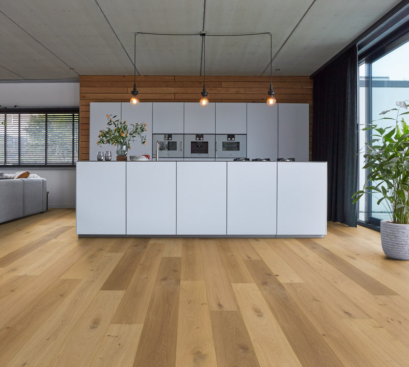 Is een houten vloer geschikt voor de keuken