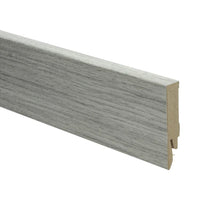 Moderne folieplint 70x14 mm 27066 Newcastle Eiken Grijs