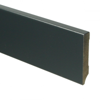 MDF Moderne plint 70x12 mm voorgelakt RAL 7016