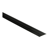 Dilatatieprofiel zelfklevend 37 mm aluminium Zwart 100 cm