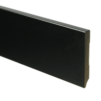 MDF Moderne plint 90x12 mm voorgelakt RAL 9005