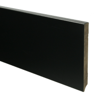 MDF Moderne plint 150x15 mm voorgelakt RAL 9005