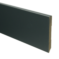 MDF Moderne plint 120x12 mm voorgelakt RAL 7016