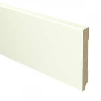 Hoge plint Wit 120 mm Blok