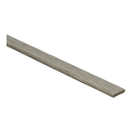 overgangsprofiel in licht grijs bruin eiken structuur met subtiele houtnerf, afgeronde afwerking