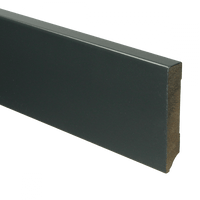 MDF Moderne plint 90x15 mm voorgelakt RAL 7016