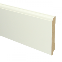 Hoge plint Wit 120 mm Kraal