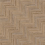 licht eiken vloer met visgraat patroon en subtiele houtstructuur in warme beige tinten
