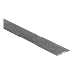 overgangsstrip voor vloeren in staal met licht gegalvaniseerde afwerking en licht metalen structuur, smal model