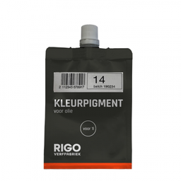 [KP-OIL-00012] Kleurpigment voor Olie voor 1L (Double Smoked Oak C14)