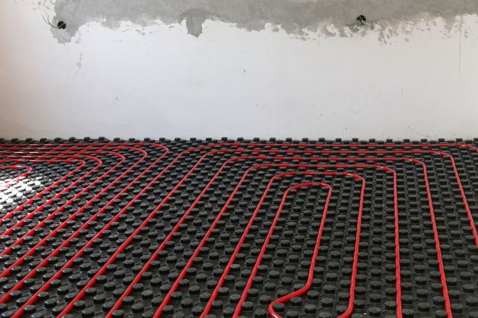Laminaat voor vloerverwarming