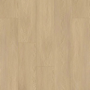 licht beige eiken vloer met rechte brede planken en subtiele houtnerfstructuur
