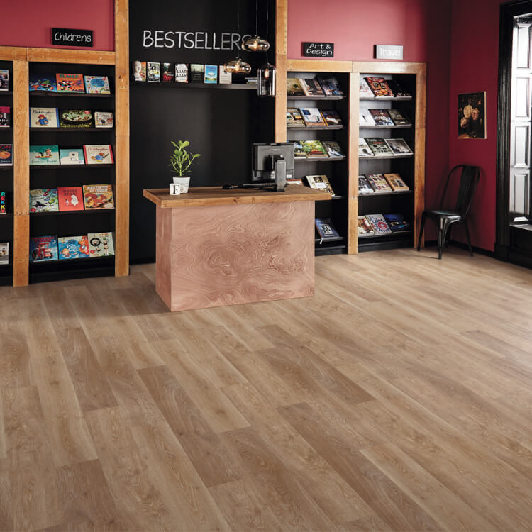 Ambiant Robusto Click Natural Oak PVC | LaminaatenParket.nl