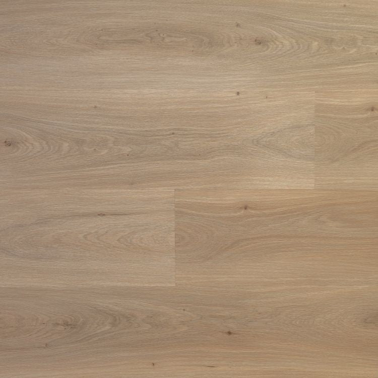 licht eiken vloer met brede planken en natuurlijke houtstructuur zonder opvallend patroon