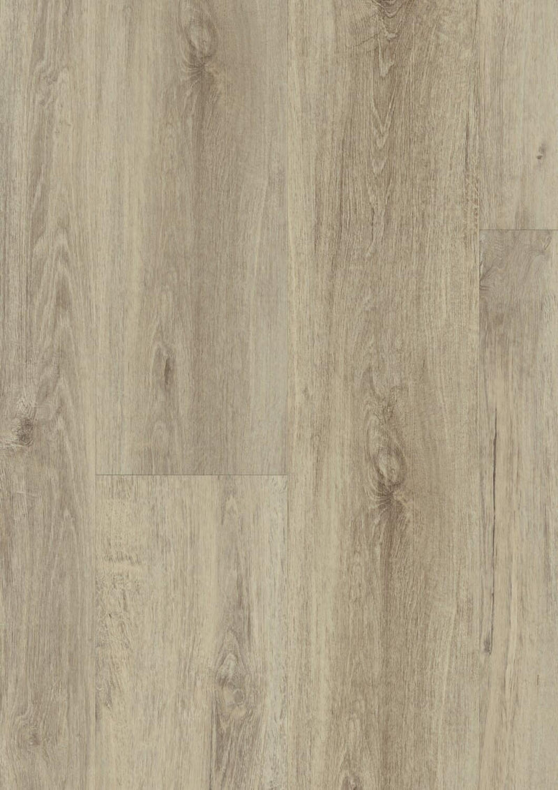 licht eiken vloer met een natuurlijke houtstructuur en middelgrote planken in een rustige, beige eikenkleur met subtiele houtnerven en noesten