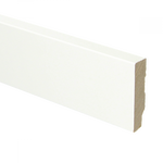 Plint recht 60x15 wit gefolied