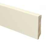 MDF Moderne plint 70 x 12 mm voorgelakt RAL 9001