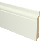 MDF Renaissance plint 120 x 15 mm voorgelakt RAL 9010