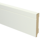MDF Tijdloze plint 90 x 15 mm voorgelakt RAL 9010