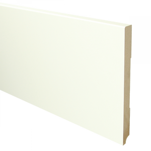 MDF Moderne plint 190 x 15 mm voorgelakt RAL 9010