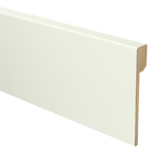MDF Renovatieplint modern 120 x 18 mm voorgelakt RAL 9010