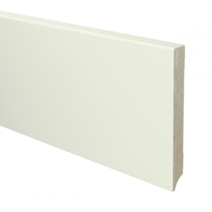 MDF Moderne plint 150 x 18 mm voorgelakt RAL 9010
