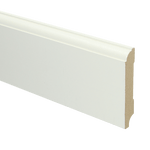 MDF Eigentijdse plint 90 x 15 mm voorgelakt RAL 9010