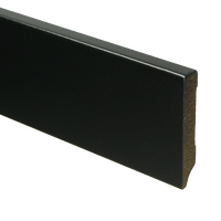 MDF Moderne plint 70x12 mm voorgelakt RAL 9005