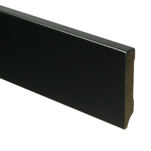 MDF Moderne plint 70 x 12 mm voorgelakt RAL 9005