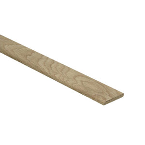 Afwerklijst 6 x 35 mm eiken onbewerkt