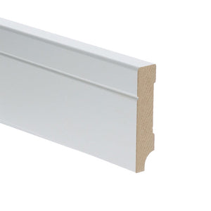 MDF Tijdloze plint 70 x 15 mm voorgelakt RAL 9010