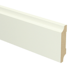 MDF Retro plint 70 x 15 mm voorgelakt RAL 9010