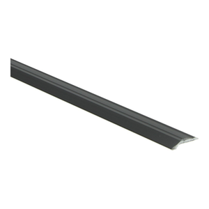 Overgangsprof. zelfkl. 5 mm alu zwart 270 cm