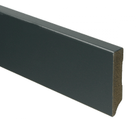 MDF Moderne plint 70x15 mm voorgelakt RAL 7016