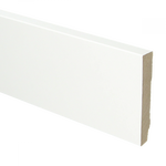 Plint recht 90x15 wit gefolied