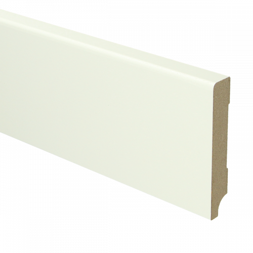 Hoge plint Wit 80 x 14 mm Blok