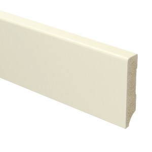 MDF Moderne plint 70 x 15 mm voorgelakt RAL 9001