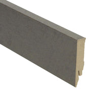 Moderne folieplint 70x14 mm 27093 Beton gepolijst Donker