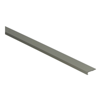 Hoeklijnprofiel Zelfklevend 4 mm t.b.v. PVC Klik RVS