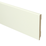 MDF Moderne plint 90 x 9 mm voorgelakt RAL 9010