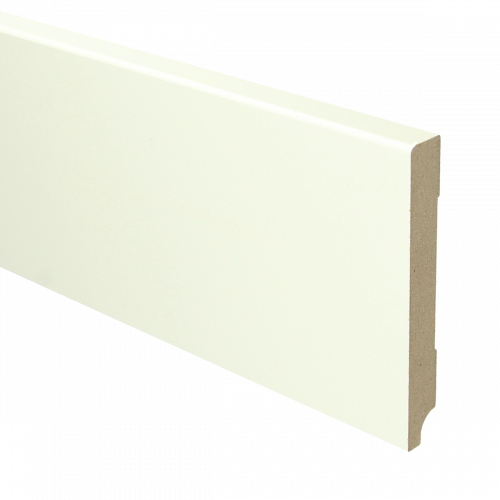 Hoge plint Wit 120 mm Blok