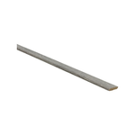 dunne overgangsstrip met lichte grijsbruine houtstructuur en matte afwerking