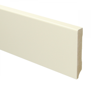 MDF Moderne plint 90 x 15 mm voorgelakt RAL 9001