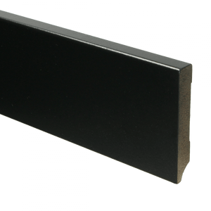 MDF Moderne plint 90 x 15 mm voorgelakt RAL 9005