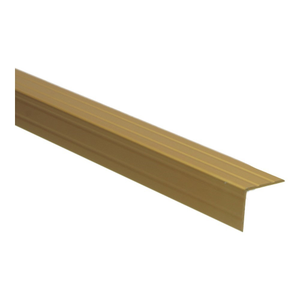 Duo-hoeklijnprofiel Zeflklevend 24,5 x 30 mm RVS Geborsteld 300 cm