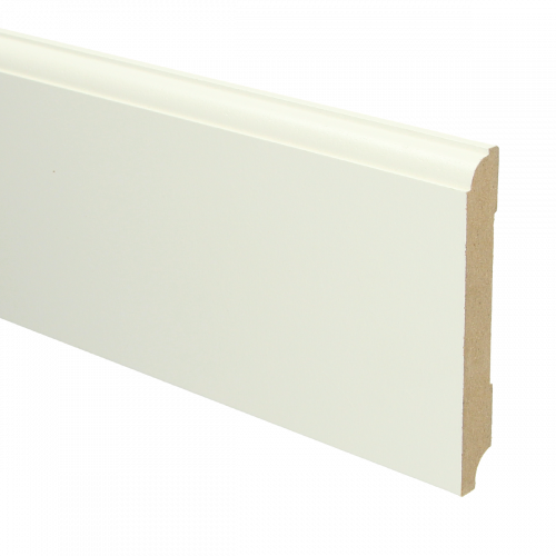 Hoge plint Wit 120 mm Kraal