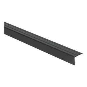 Hoeklijnprofiel Zwart 20 mm 100 cm
