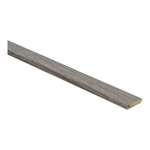 overgangsprofiel in smalle strookvorm met lichtgrijs eiken houtstructuur en matte finish